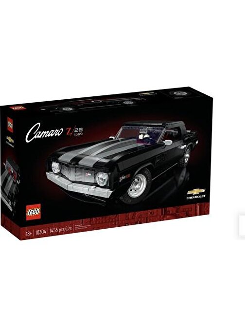 Lego Icons Chevrolet Camaro Z28 1456 Parça 10304