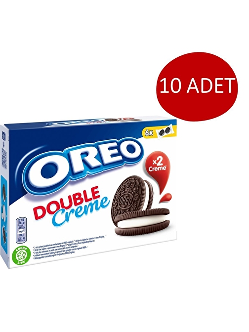 Oreo Bisküvi Duble Krema 170 gr x 10 Adet