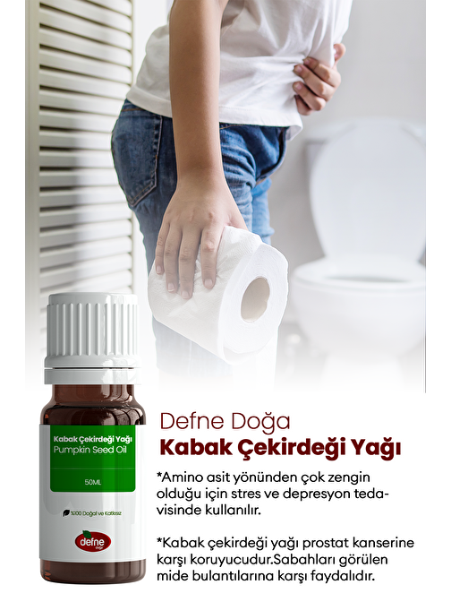 Defne Doğa Kabak Çekirdeği Yağı 50 ml