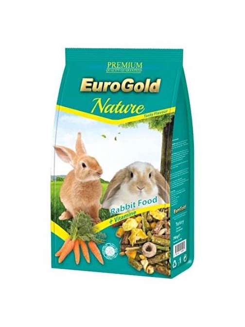 Eurogold Nature Rabbit Vitaminli Tavşan Yemi 750gr