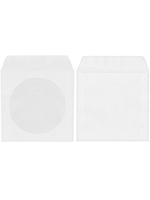 Teknomeda Kağıt Hava Kabarcıklı Zarf 12.5x12.5 Beyaz 90 gr 50'li Paket