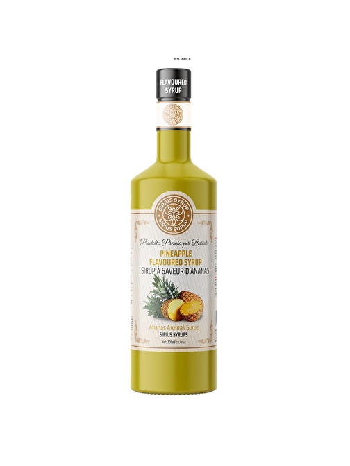 Sirius Premium Ananas Aromalı Şurup 700 Ml