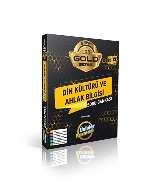 8.sınıf Din Kültürü Ve Ahlak Bilgisi Soru Bankası Gold Seri