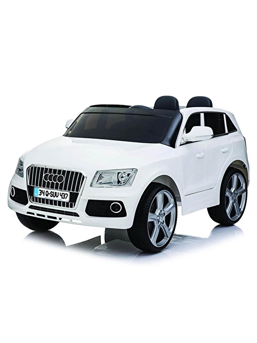 Baby Hope Q-Suv 12 Volt Uzaktan Kumandalı 4 Tekerli Beyaz Akülü Araba