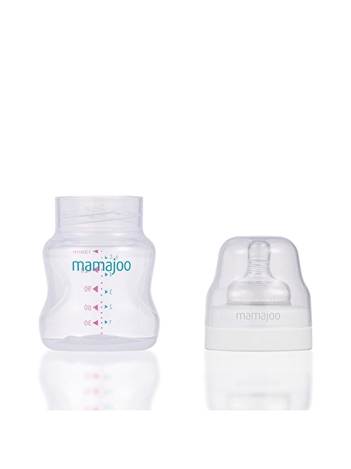 Mamajoo PP Yavaş Akış Silver Biberon 150 ml