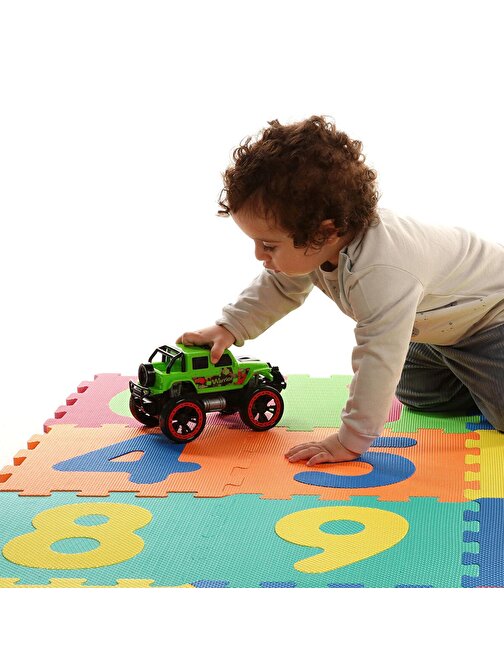 Baby Toys Eva 10 Parça Bebek Puzzle Oyun Matı Yer Karosu