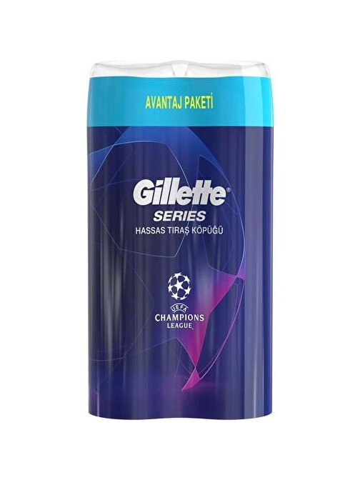 Gillette Champions Series Tıraş Köpüğü 2X250 ml