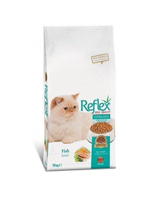 Reflex Sterilised Somonlu Kısırlaştırılmış Kedi Maması 15 Kg