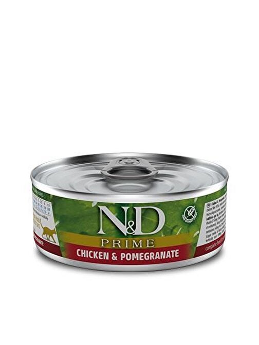 N&D Prime Tavuk ve Narli Kedi Konservesi 80 Gr