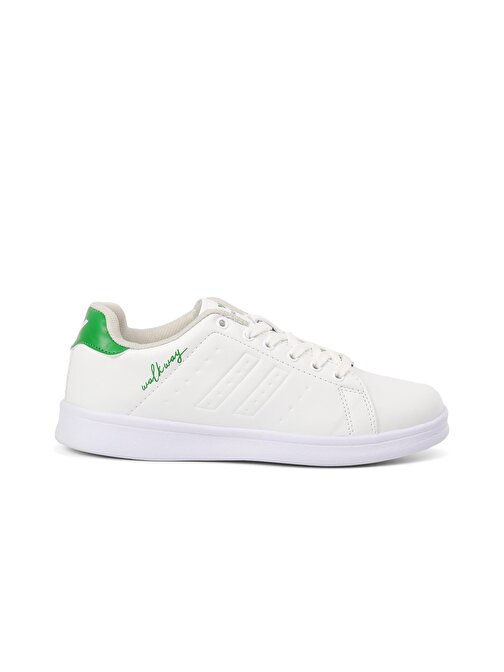 Walkway Stan Beyaz-Yeşil Kadın Spor Ayakkabı 40