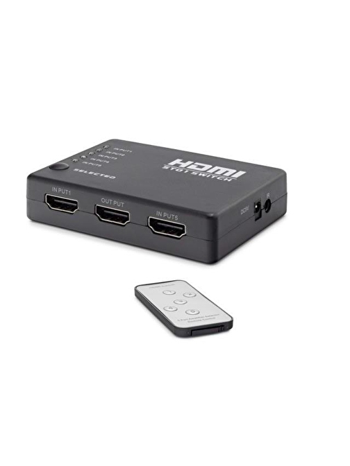 Concord HS5 60 Hz 2.0 Çoğaltıcı 5 Giriş HDMI Kablo