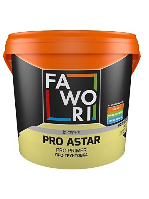 Fawori Pro İç Cephe Astarı 20 kg Beyaz