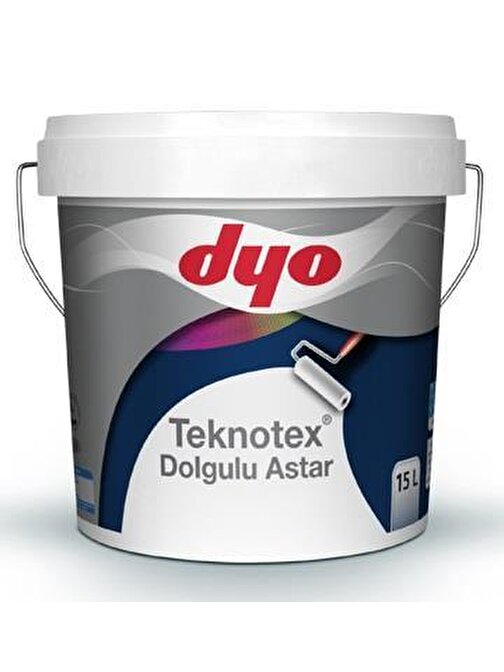 Dyo Teknotex Dolgulu İç Dış Astar 2.5 lt Beyaz