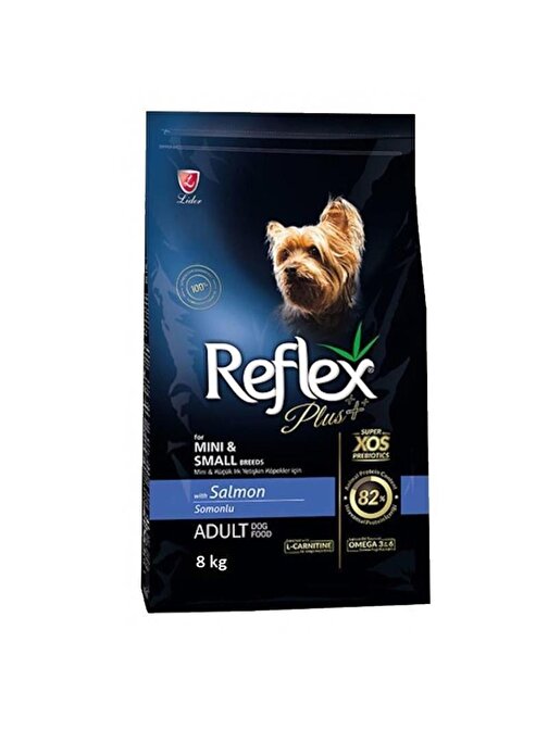 Reflex Plus Mini Irk Somonlu Yetişkin Köpek Maması 8 Kg