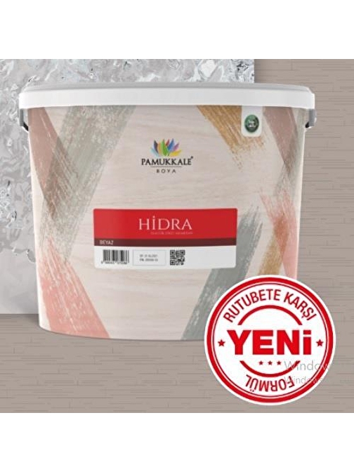 Pamukkale Hidra Elyaflı Su Yalıtım Boyası 2.5 Lt