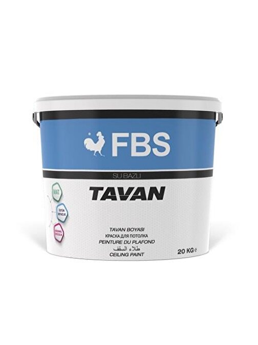 Fbs Tavan Boyası 20 Kg Beyaz