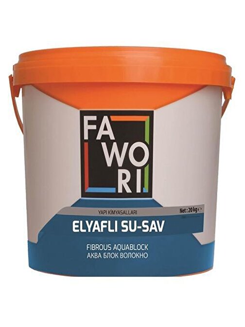 Fawori SuSav Elyaflı Su Yalıtım Malzemesi 20 kg