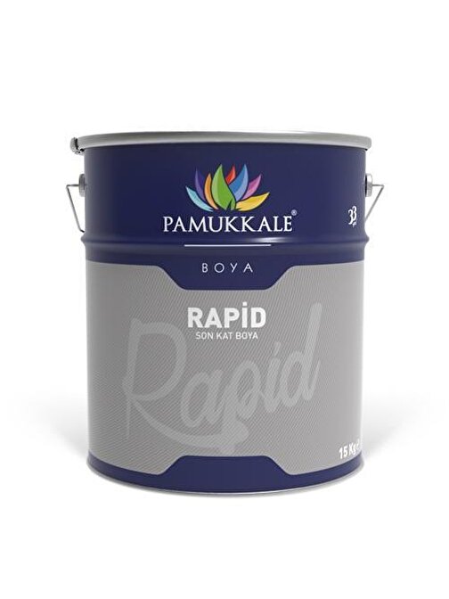 Pamukkale 1402 Rapid Boya 15 kg Açık Gri Ral 7035