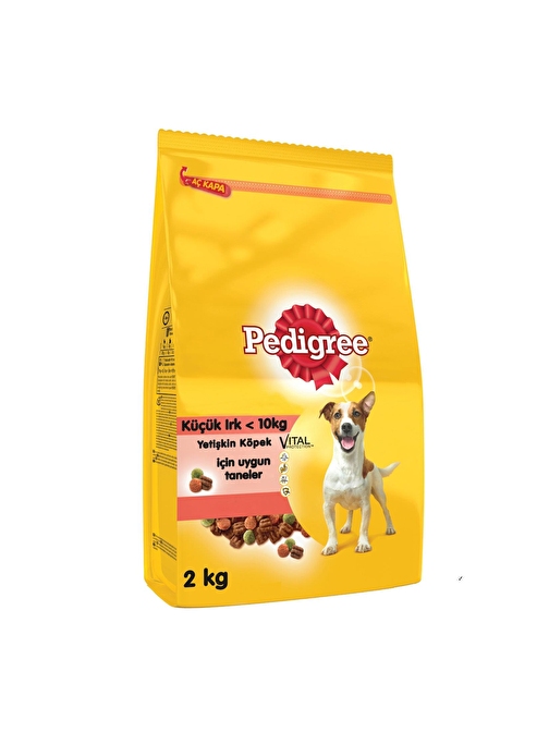 Pedigree Küçük Cins Biftek&Sebze Köpek Maması - 2Kg