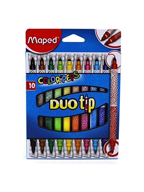 Maped Color Peps 10=20 Renk Çift Uçlu Keçeli Kalem 847010