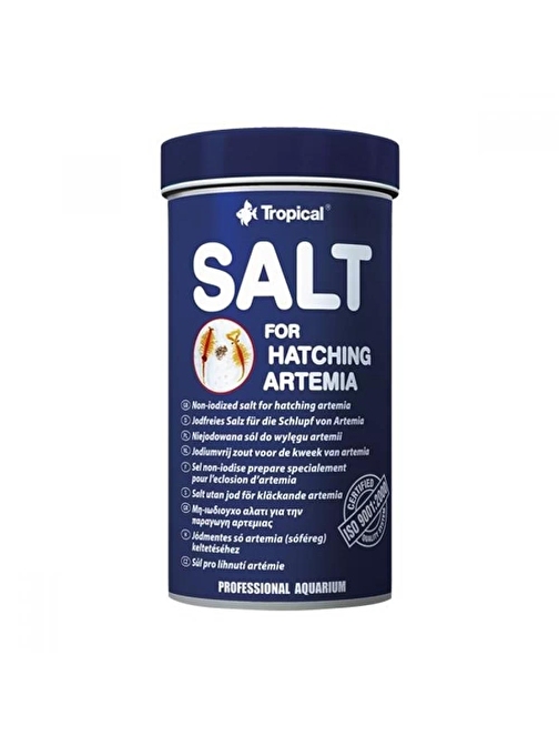 Emamapet Tropical Salt For Hatching Artemia Çıkartma Tuzu 250 Ml+