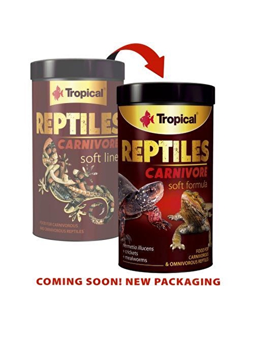 Tropical Reptiles Carnivore 250Ml/65G