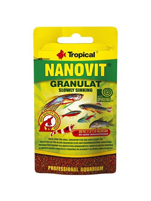 Tropical Nanovit Granulat 10 Gr