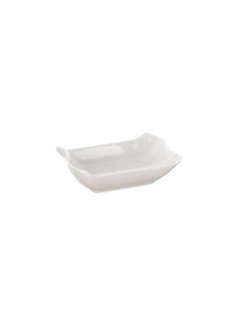 Ultraform Porselen Kıvrımlı Sosluk Std 10X7Cm