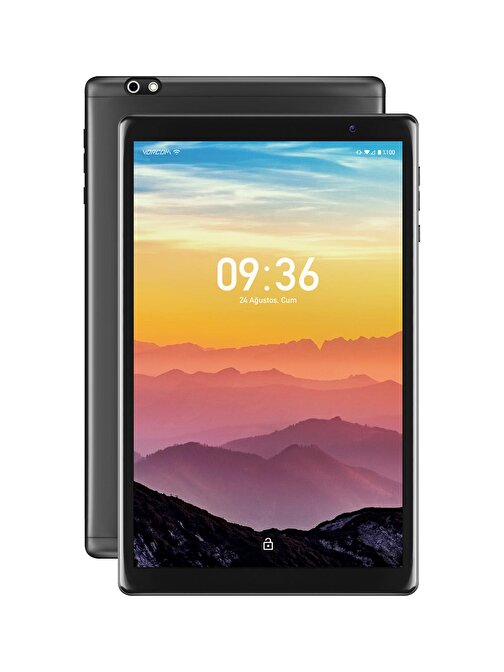 Vorcom S12 32 GB Android 2 GB 10.1 inç Tablet Siyah