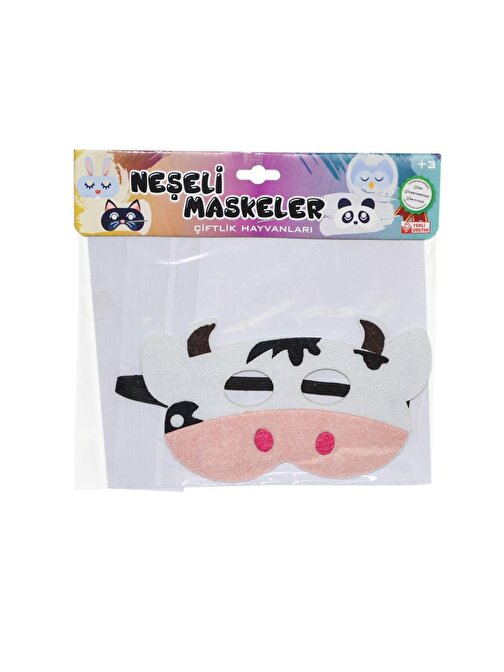 Birlik Toys Urt020-005 Neşeli Maskeler Çiftlik Hayvanları -Birlik