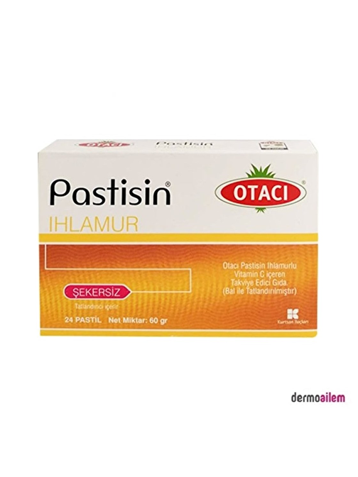 Otacı Pastisin Ihlamur - Bal 24 Pastil 60 Gr