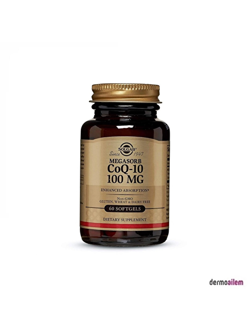 Solgar Coenzyme Q-10 100Mg 60 Kapsül