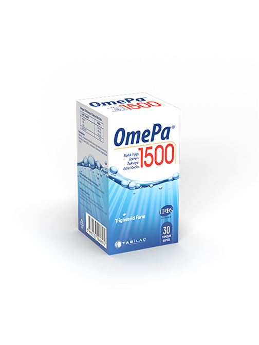 Omepa 1500 30 Kapsül Balık Yağı
