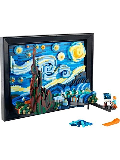 Lego Ideas Vincent Van Gogh - Yıldızlı Gece 2316 Parça 21333