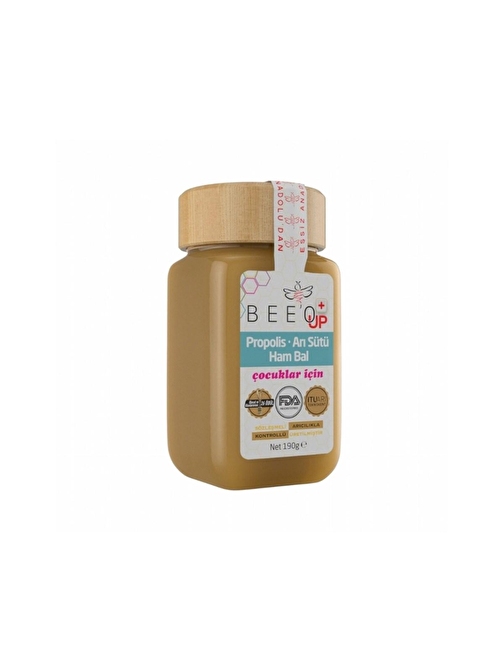 Bee'O Up Propolis Ve Arı Sütü Ham Bal Çocuk 190 Gr