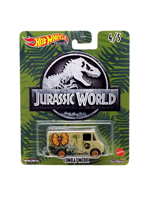 Hot Wheels Jurassic World Combat Medic Premium Küçük Oyuncak Araba