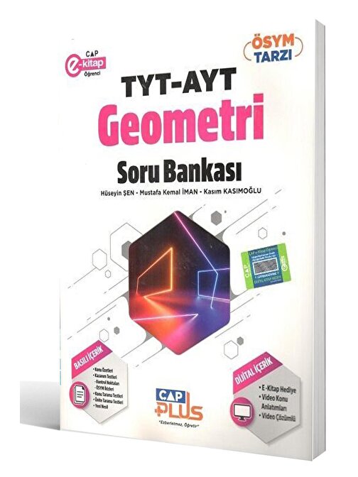 Çap Yayınları 2023 Ayt-Tyt Geometri Plus Soru Bankası