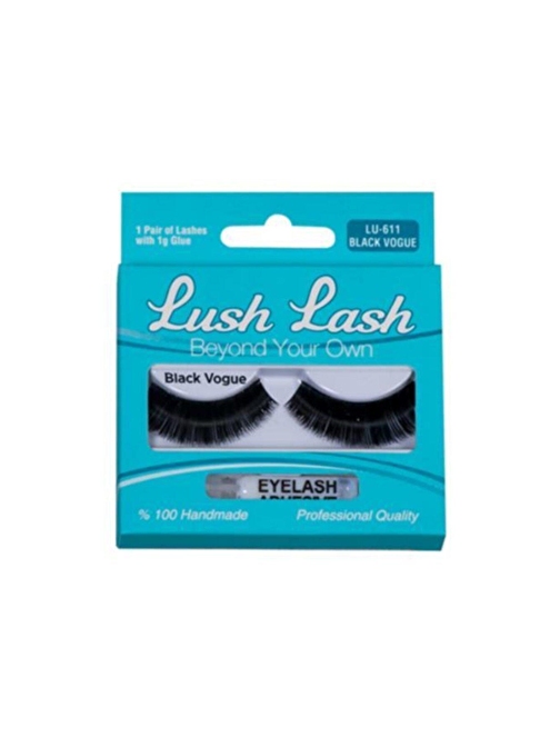 Lush Lash Lu-611 Takma Kirpik Black Vogue