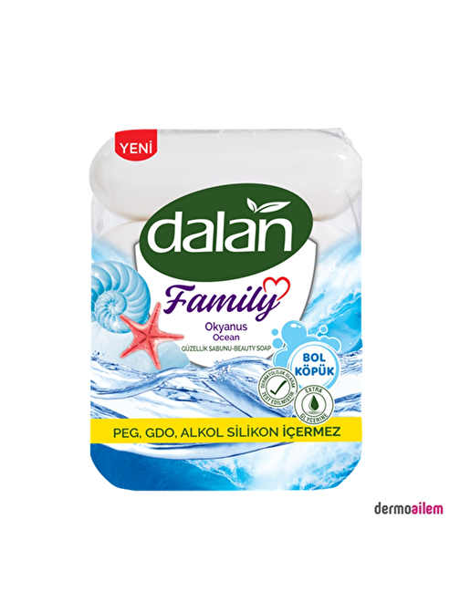 Dalan Family Okyanus Sabun 4 x 75 gr