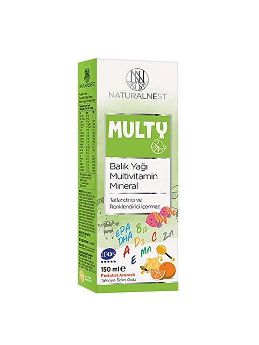 Naturalnest Multy Şurup 150 Ml