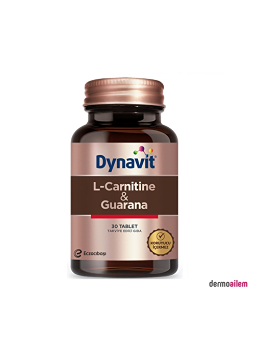 Dynavit L-Carnitine + Guarana 30 Tablet