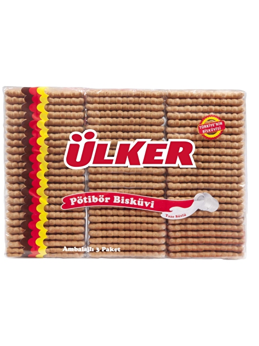 Ülker Sade Petibör Bisküvi 450 gr x 10 Adet