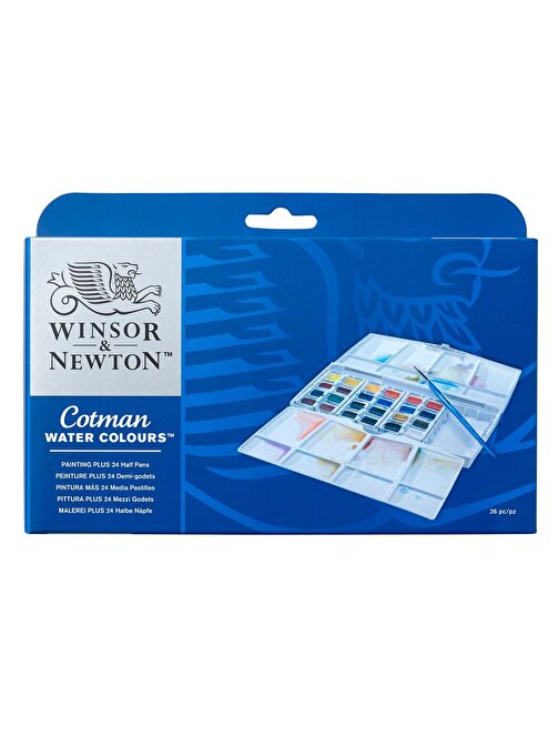 Winsor Newton Cotman Sulu Boya 24'lü