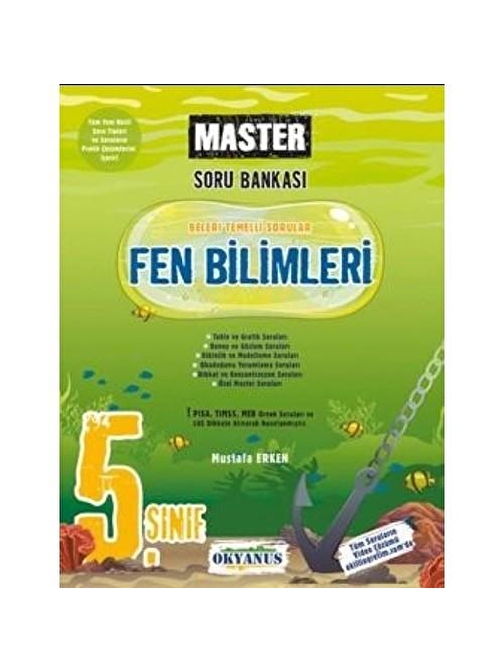 Okyanus Yayınları 5. Sınıf Master Fen Bilimleri Soru Bankası