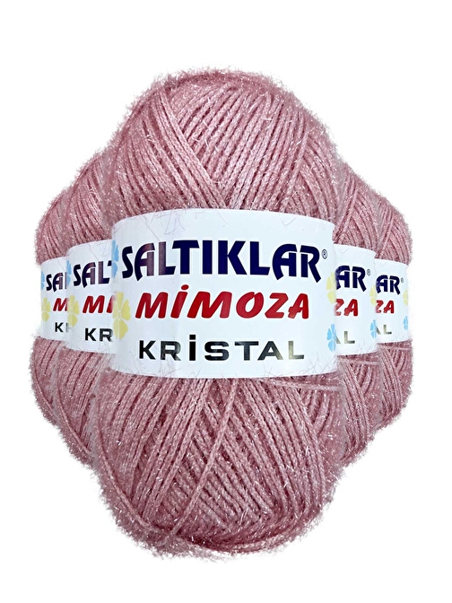 Falksalt Mimoza Kristal Işıltılı Şal Patik Yelek İpi 38 5 Adet