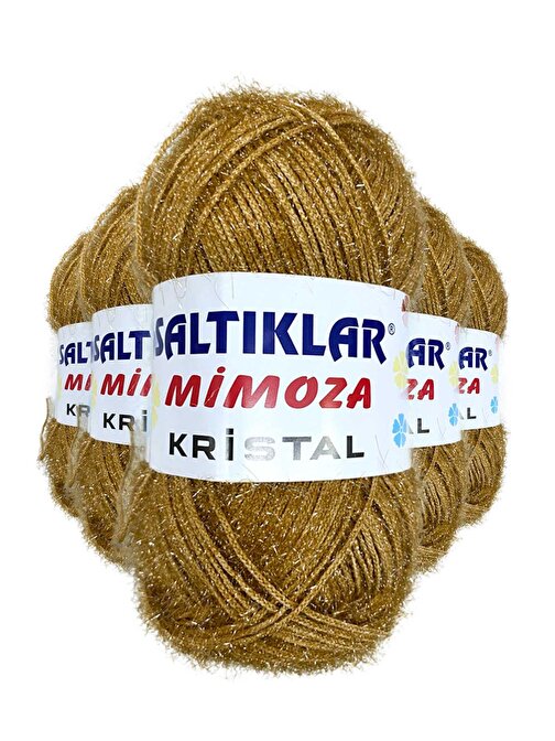 Falksalt Mimoza Kristal Işıltılı Şal Patik Yelek İpi 54 5 Adet