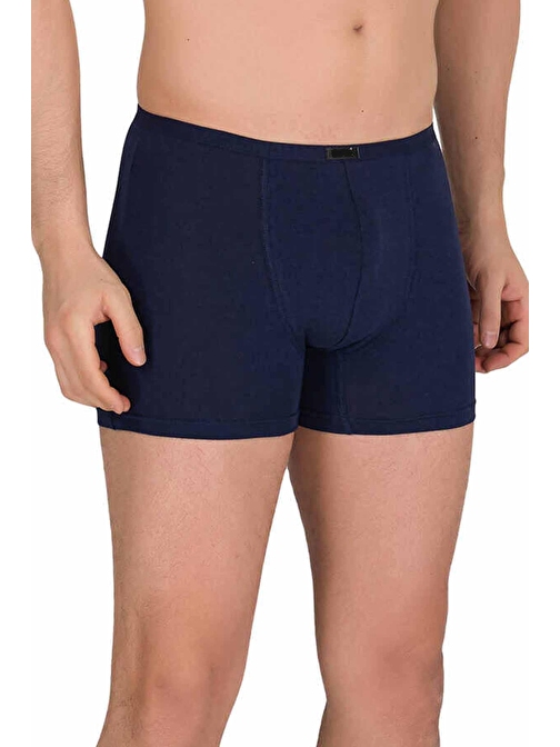 Erkek Modal Boxer Short Lacivert 4488B