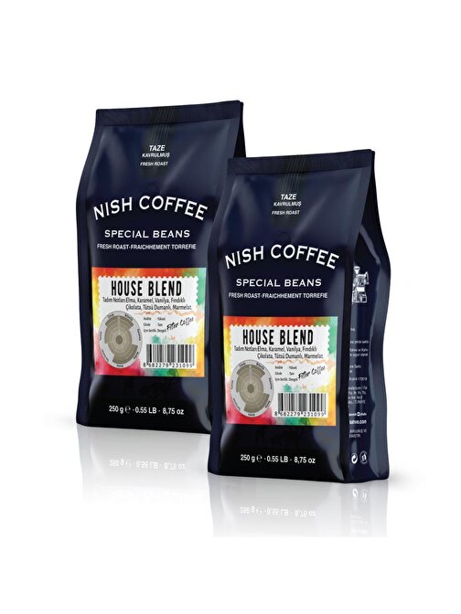 Nish Filtre Kahve House Blend 2 x 250 gr