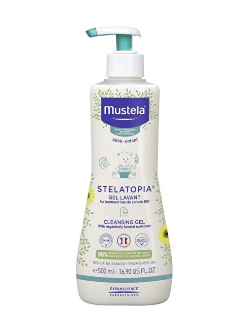 Mustela Stelatopia Cleansing Günlük Kullanım İçin Bebek Şampuanı 500 ml