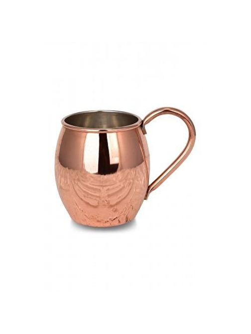 Turna Bakır Moscow Mule Bardak Düz 500 Ml Kırmızı Turna0493-1